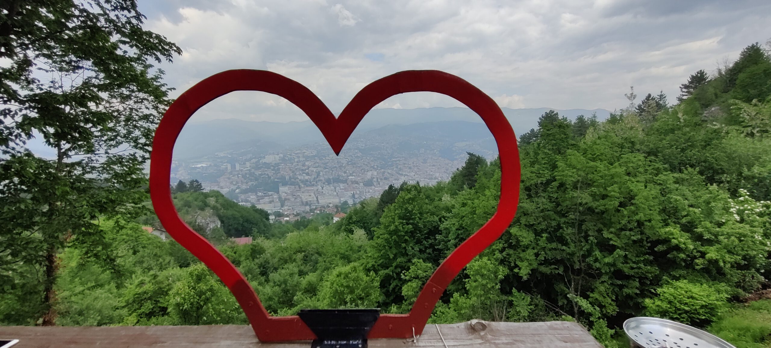 Ausblick über Sarajevo